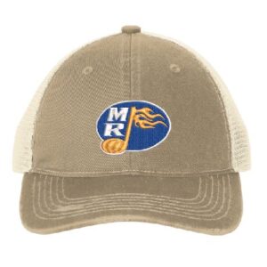 Distressed Stone Trucker's Cap