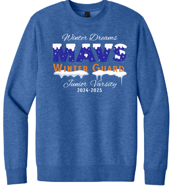 2025 JV Winter Guard Show Sweatshirt