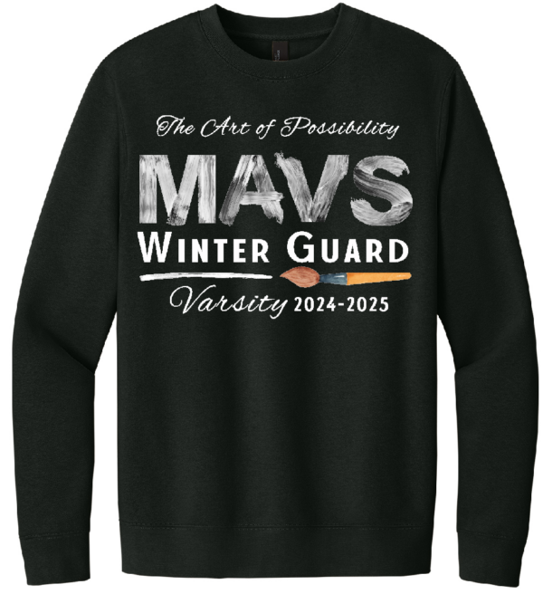 2025 Varsity Winter Guard Show Sweatshirt